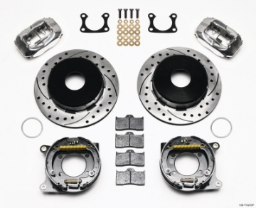 Picture of Wilwood Forged Dynalite P-S P-B Kit Drilled Polished Big Ford 2-36in Offset Currie Blank