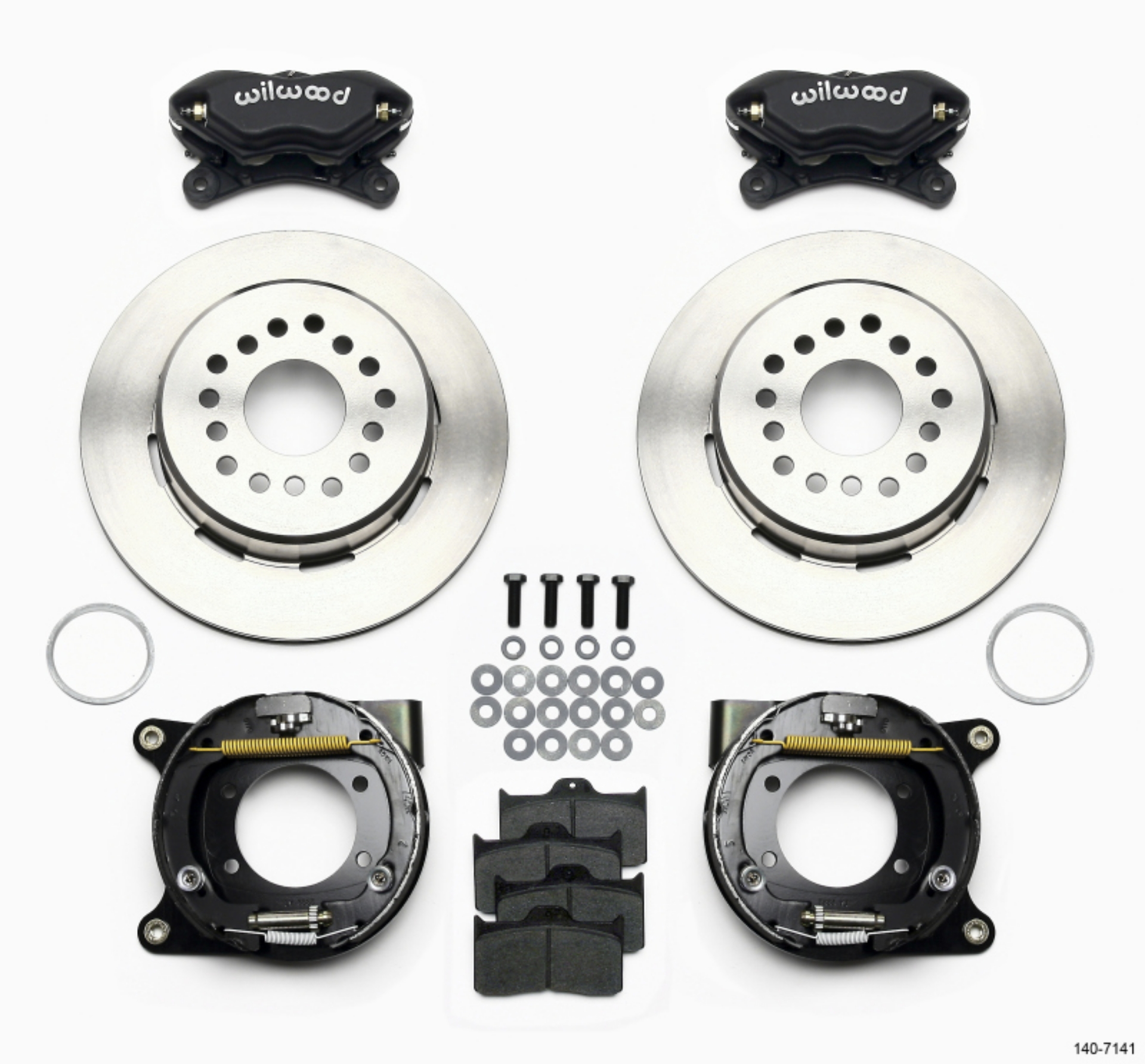 Picture of Wilwood Forged Dynalite P-S Park Brake Kit Chevy 12 Bolt w- C-Clips
