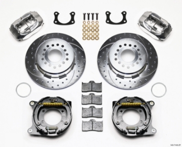 Picture of Wilwood Forged Dynalite P-S P-B Kit Drill-Zinc Polsh New Big Ford 2-50in Offset