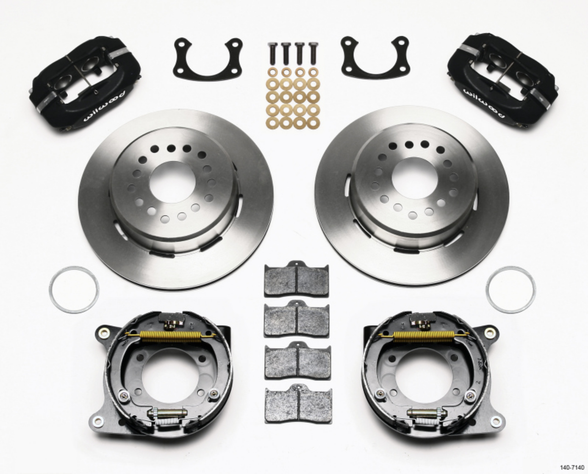 Picture of Wilwood Forged Dynalite P-S Park Brake Kit New Big Ford 2-50in Offset