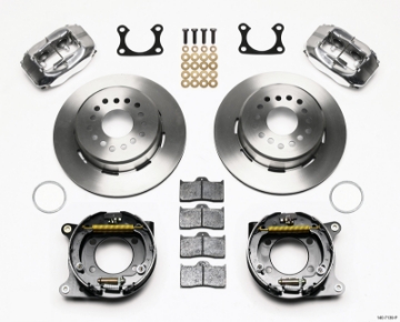 Picture of Wilwood Forged Dynalite P-S Park Brake Kit Polished Big Ford 2-36in Offset