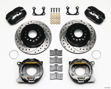 Picture of Wilwood Forged Dynalite P-S Park Brake Kit Drilled Big Ford 2-36in Offset