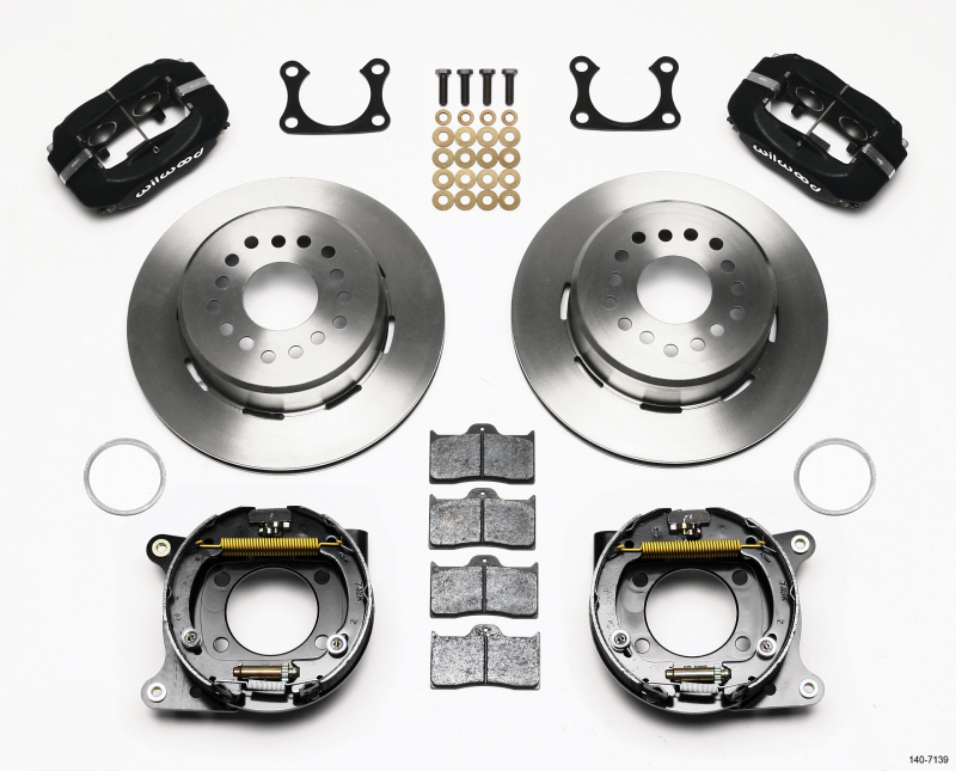 Picture of Wilwood Forged Dynalite P-S Park Brake Kit Big Ford 2-36in Offset