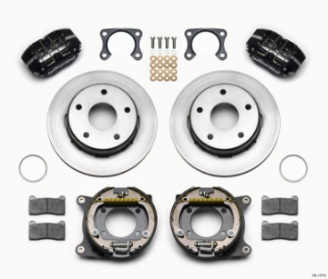 Picture of Wilwood Dynapro Lug Mount P-S Park Brake Kit Big Ford 2-00in Off Bronco 5 x 5-50