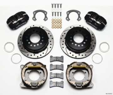 Picture of Wilwood Dynapro Low-Profile 11-00in P-Brake Kit Drilled Ford 8-8 Special w-2-50in Offset-5 Lug