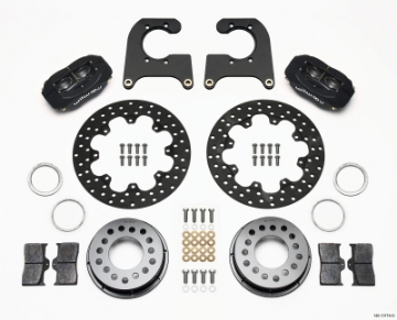 Picture of Wilwood Forged Dynalite Rear Drag Kit Drilled Rotor Ford 8-8 Special w-2-50in Offset-5 Lug