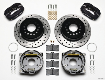 Picture of Wilwood Forged Dynalite P-S Park Brake Kit Drilled AMC 71-74 2-60in Offset
