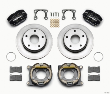 Picture of Wilwood Dynapro Lug Mount P-S Park Brake Kit Big Ford 2-36in Off Bronco 5 x 5-50