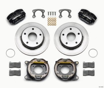 Picture of Wilwood Dynapro Lug Mount P-S Park Brake Kit Small Ford 2-36in Off Bronco 5 x 5-50