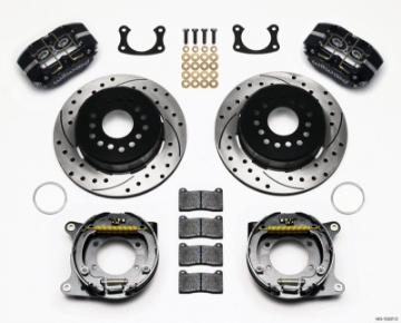 Picture of Wilwood Dynapro Dust-Boot P-S Park Brake Kit Drilled New Big Ford 2-50in Offset