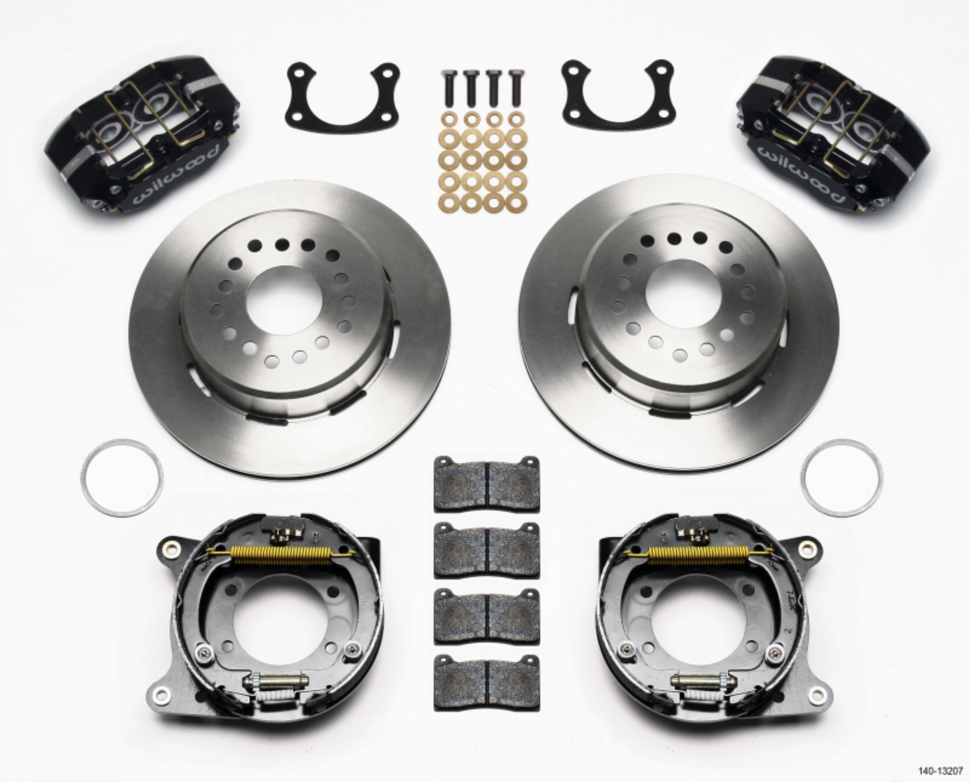 Picture of Wilwood Dynapro Dust-Boot P-S Park Brake Kit New Big Ford 2-50in Offset