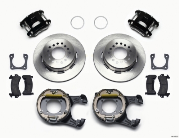 Picture of Wilwood D154 P-S Park Brake Kit 12 Bolt 2-81in Offset Staggered Shock