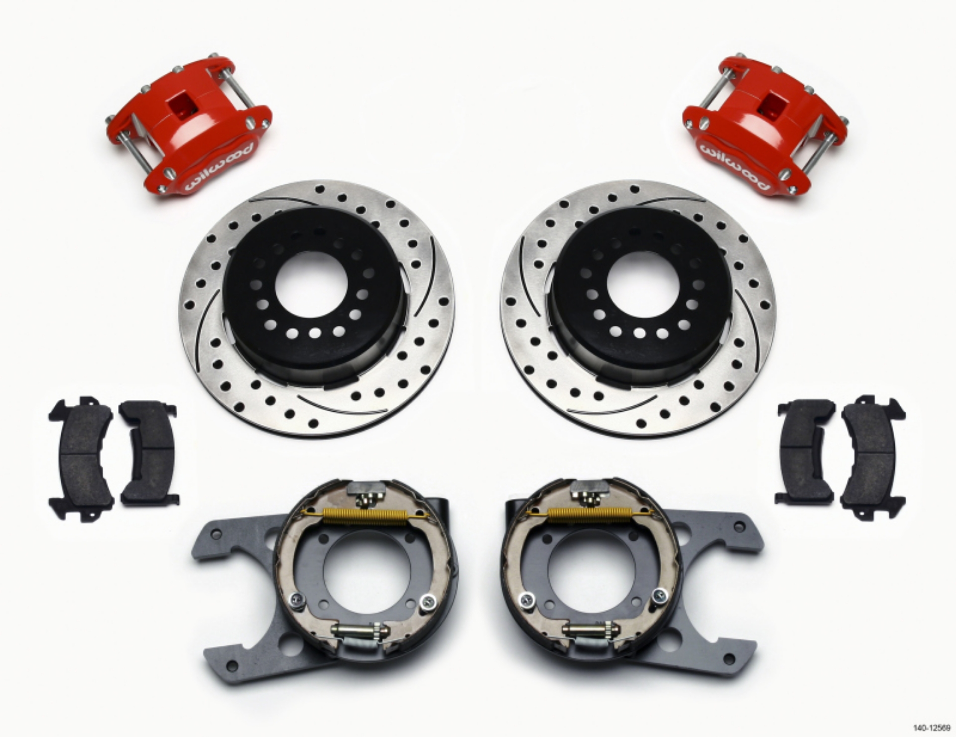 Picture of Wilwood Chevy C10 D154 Rear Parking Brake Kit - Black