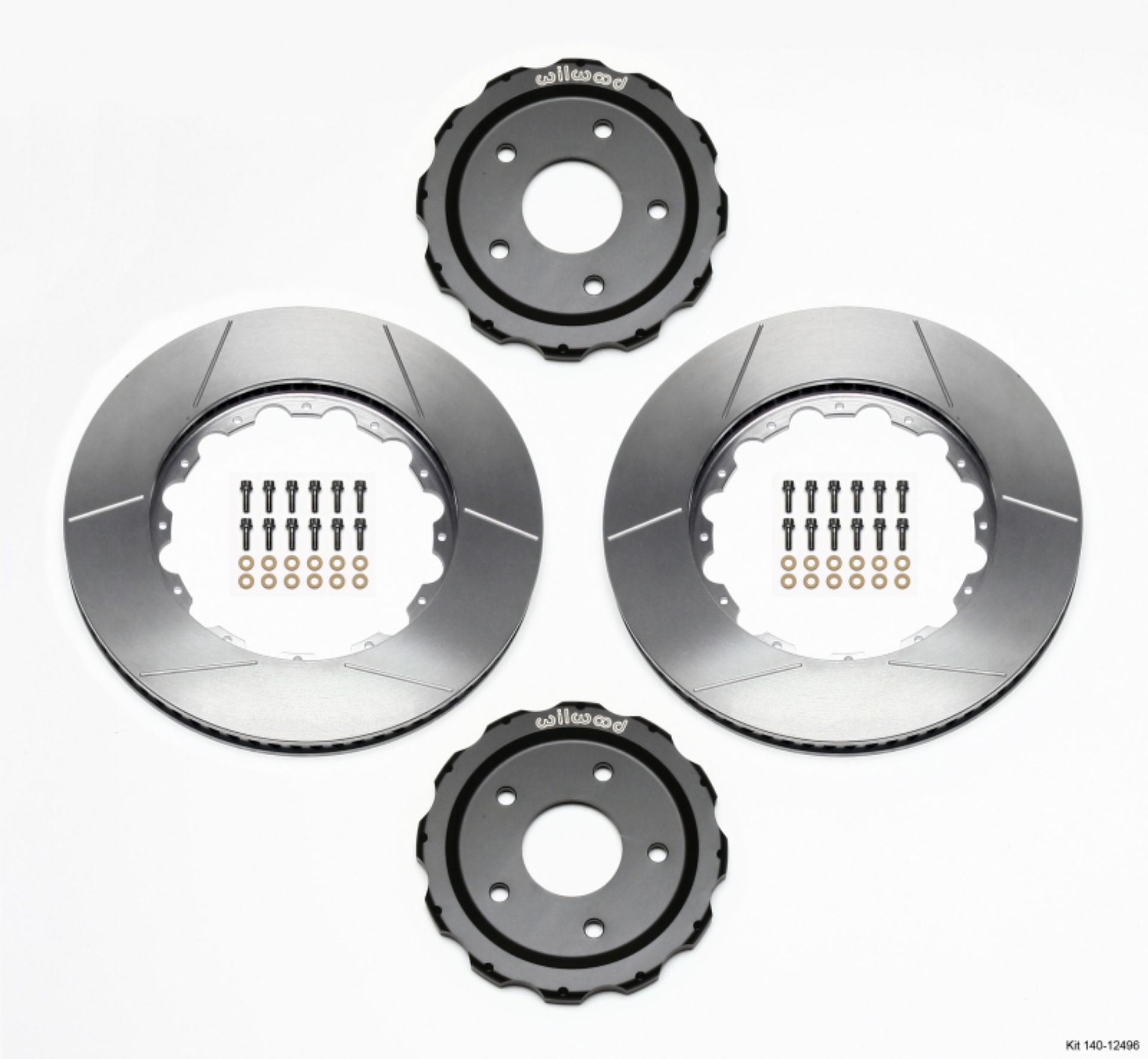 Picture of Wilwood Hat-Rotor Kit Front 06-Up Corvette C6-Z06 2pc Hat-Rtr