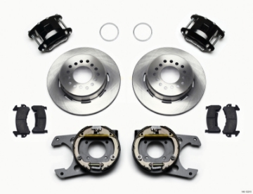Picture of Wilwood D154 P-S Park Brake Kit Chevy 12 Bolt 2-75in Off w- C-Clips
