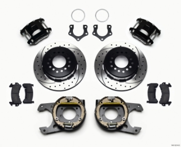 Picture of Wilwood D154 P-S Park Brake Kit Drilled Mopar-Dana 2-36in Off w-Snap Ring Bearing