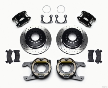 Picture of Wilwood D154 P-S Park Brake Kit Drilled Big Ford 2-36in Offset