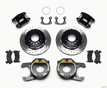 Picture of Wilwood D154 P-S Park Brake Kit Drilled Small Ford 2-50in Offset