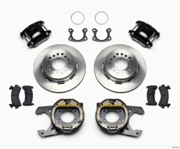 Picture of Wilwood D154 P-S Park Brake Kit Small Ford 2-66in Offset