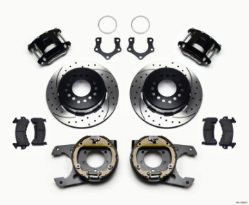Picture of Wilwood D154 P-S Park Brake Kit Drilled Mopar-Dana 2-50in Off w-Snap Ring Bearing