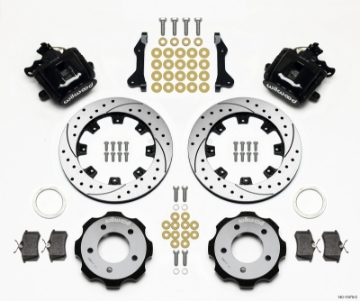 Picture of Wilwood Combination Parking Brake Rear Kit 12-19in Drilled 2006-Up Civic - CRZ