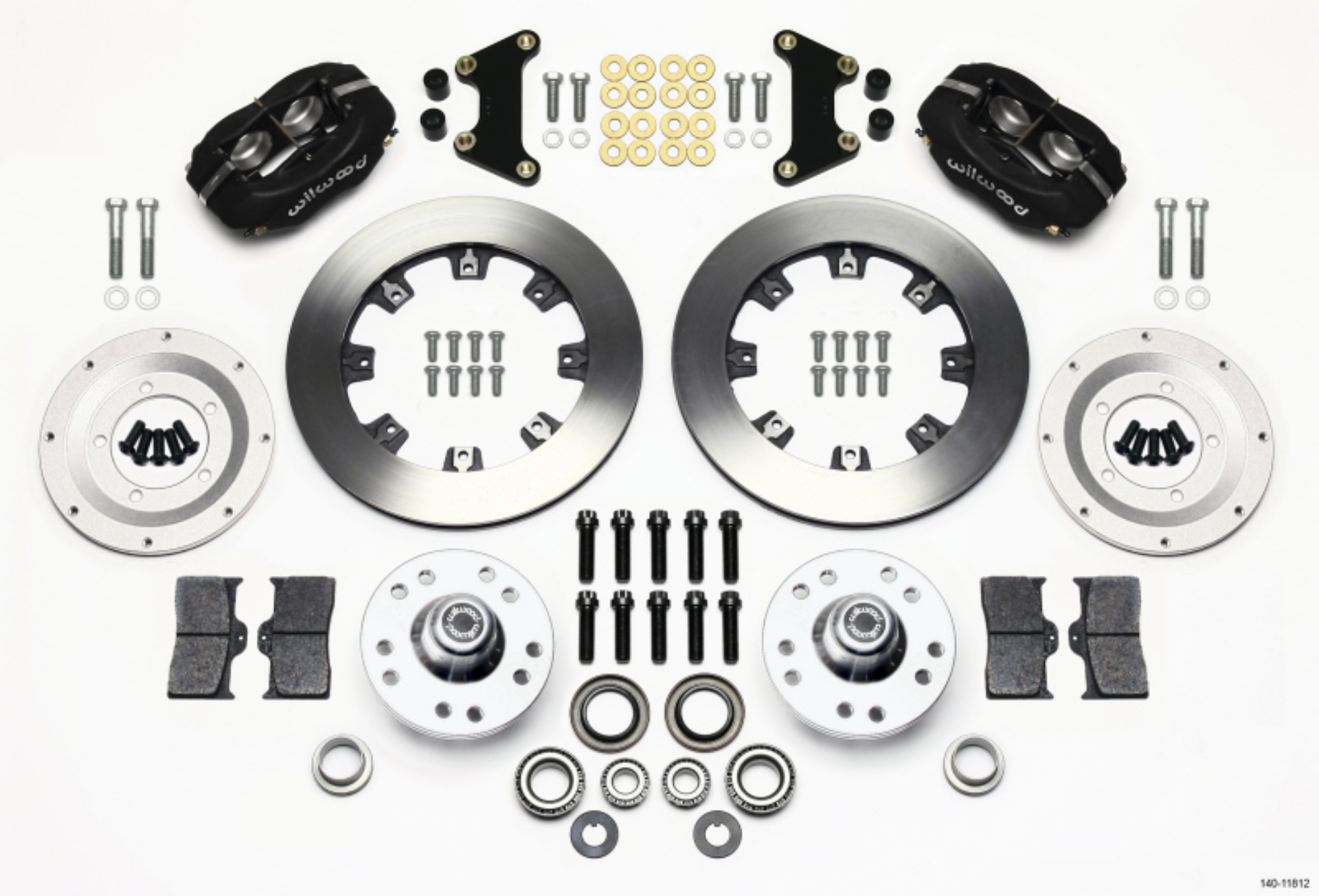 Picture of Wilwood Forged Dynalite Front Kit 12-19in 49-54 Chevy-53-62 Corvette *Line Kit Needed*