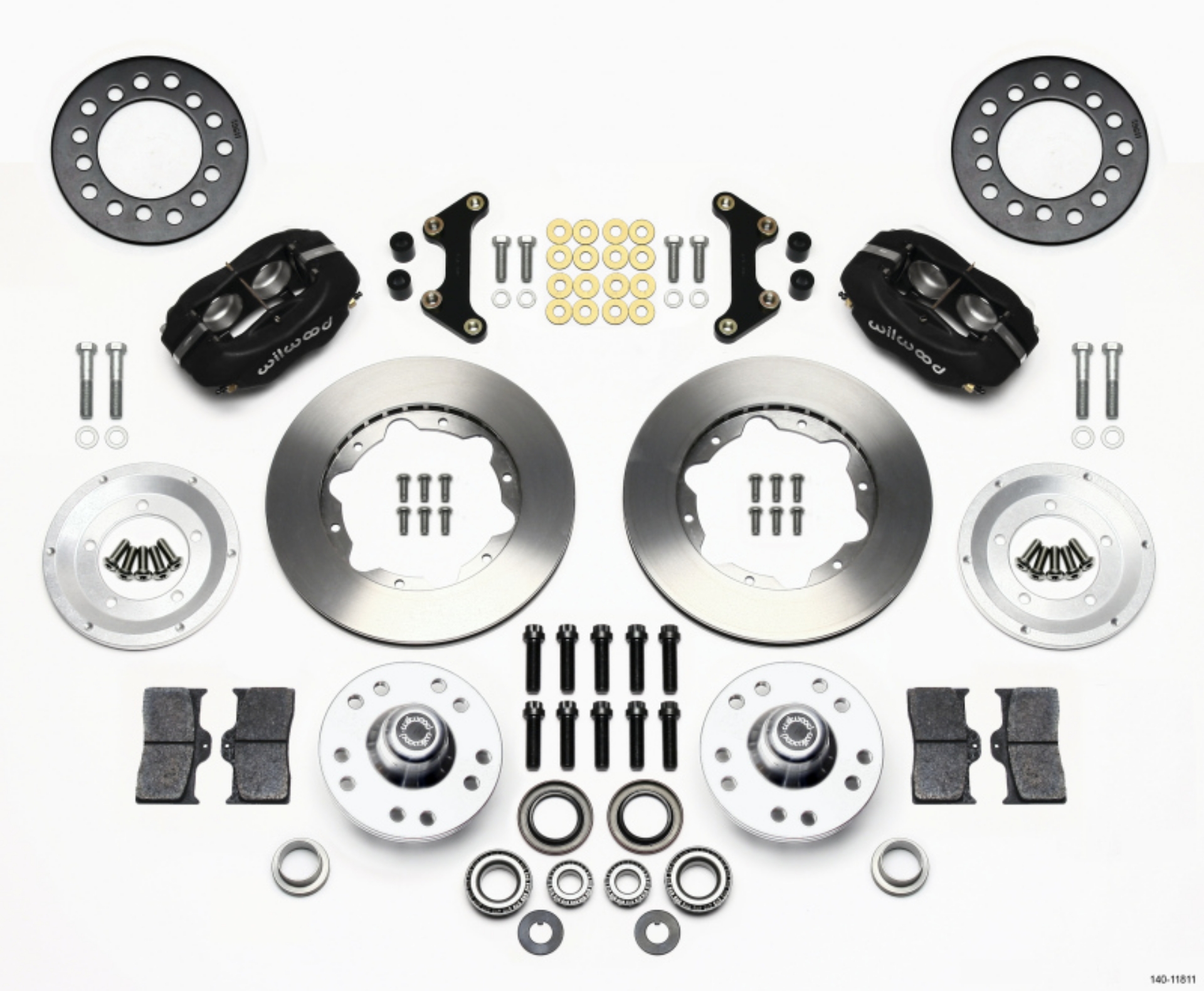 Picture of Wilwood Forged Dynalite Front Kit 11-00in 49-54 Chevy - 53-62 Corvette