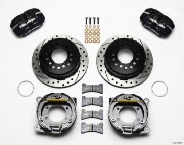 Picture of Wilwood Dynapro Low-Profile 11-00in P-Brake Kit Drilled 93-97 Camaro-Firebird 2-75in Offset
