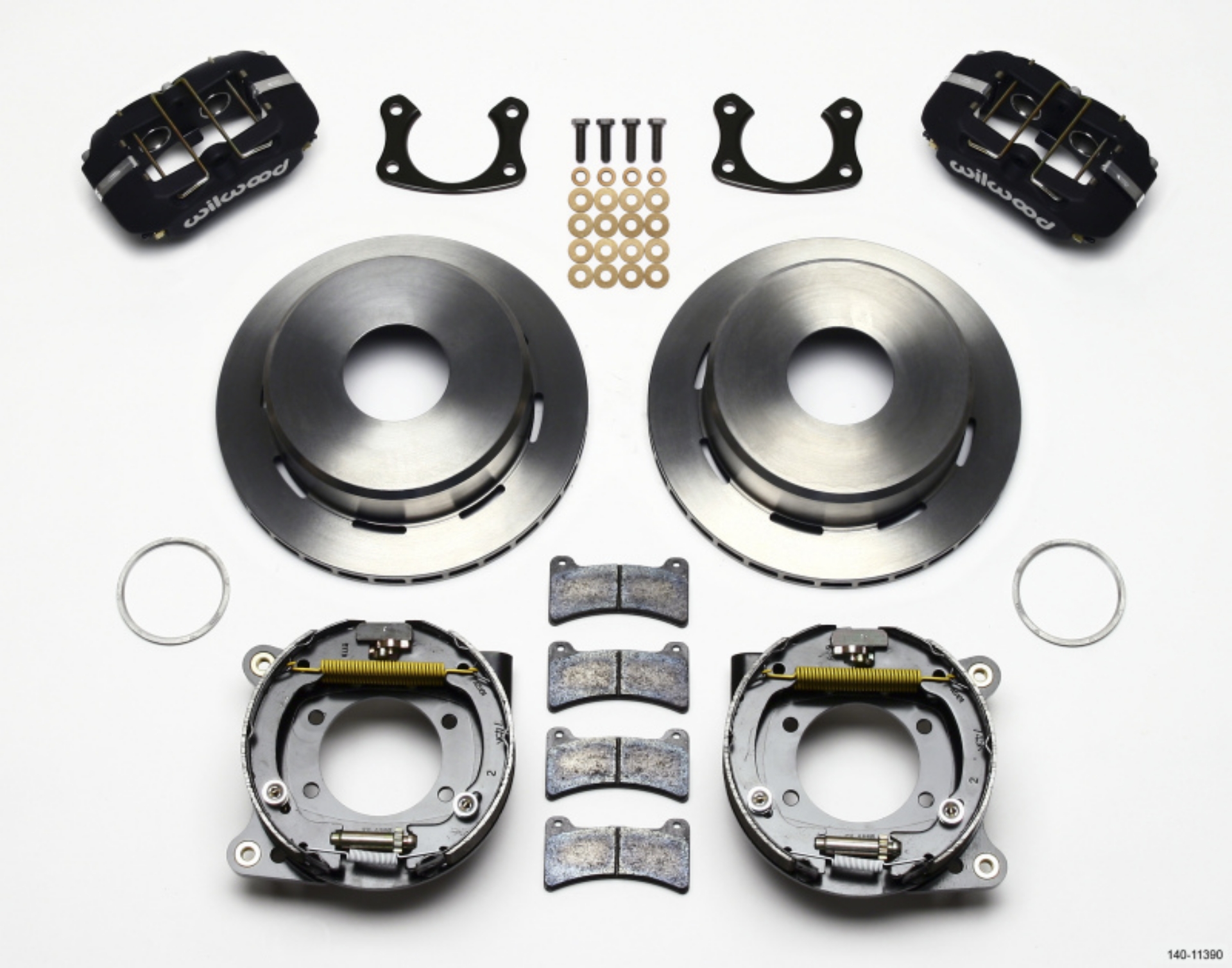 Picture of Wilwood Dynapro Low-Profile 11-00in P-Brake Kit New Big Ford 2-50in Offset