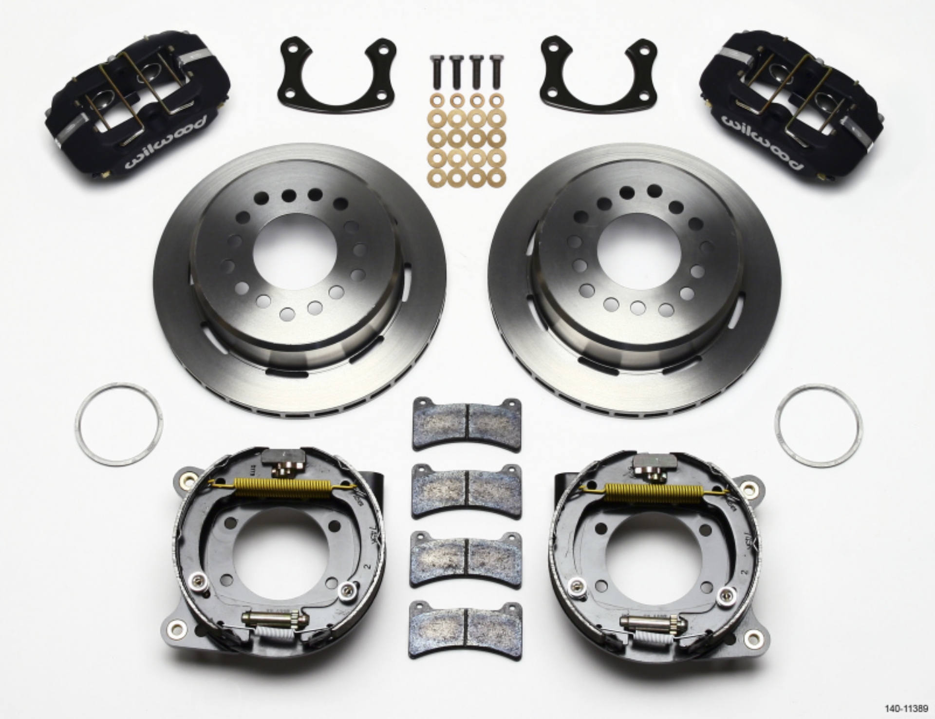 Picture of Wilwood Dynapro Low-Profile 11-00in P-Brake Kit New Big Ford 2-50in Offset