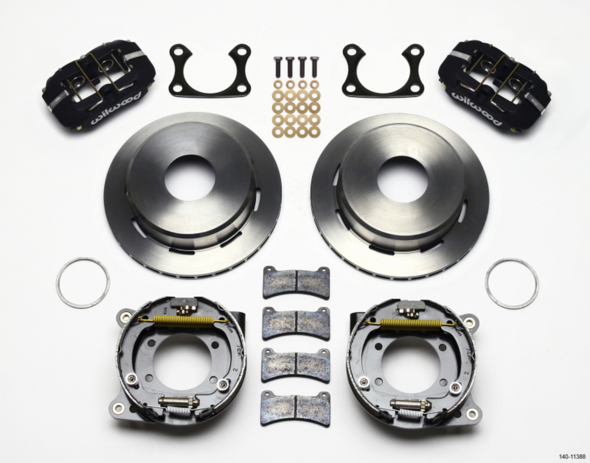 Picture of Wilwood Dynapro Low-Profile 11-00in P-Brake Kit Big Ford 2-36in Offset Currie