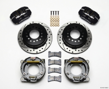 Picture of Wilwood Dynapro Low-Profile 11-00in P-Brake Kit Drilled Chevy C-10 2-42 Offset 5-lug