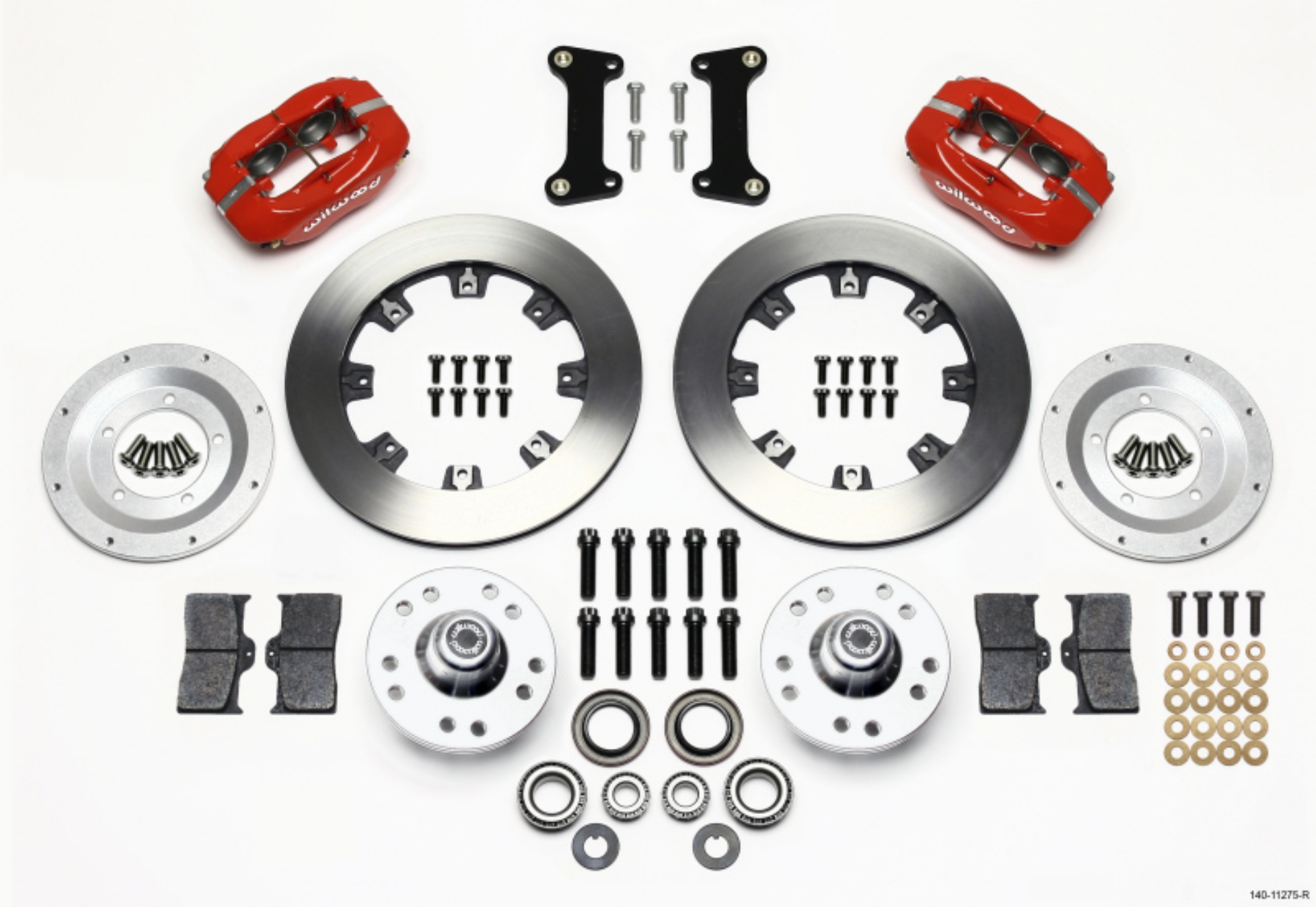 Picture of Wilwood Forged Dynalite Front Kit 12-19in Red 82-92 Camaro--Firebird