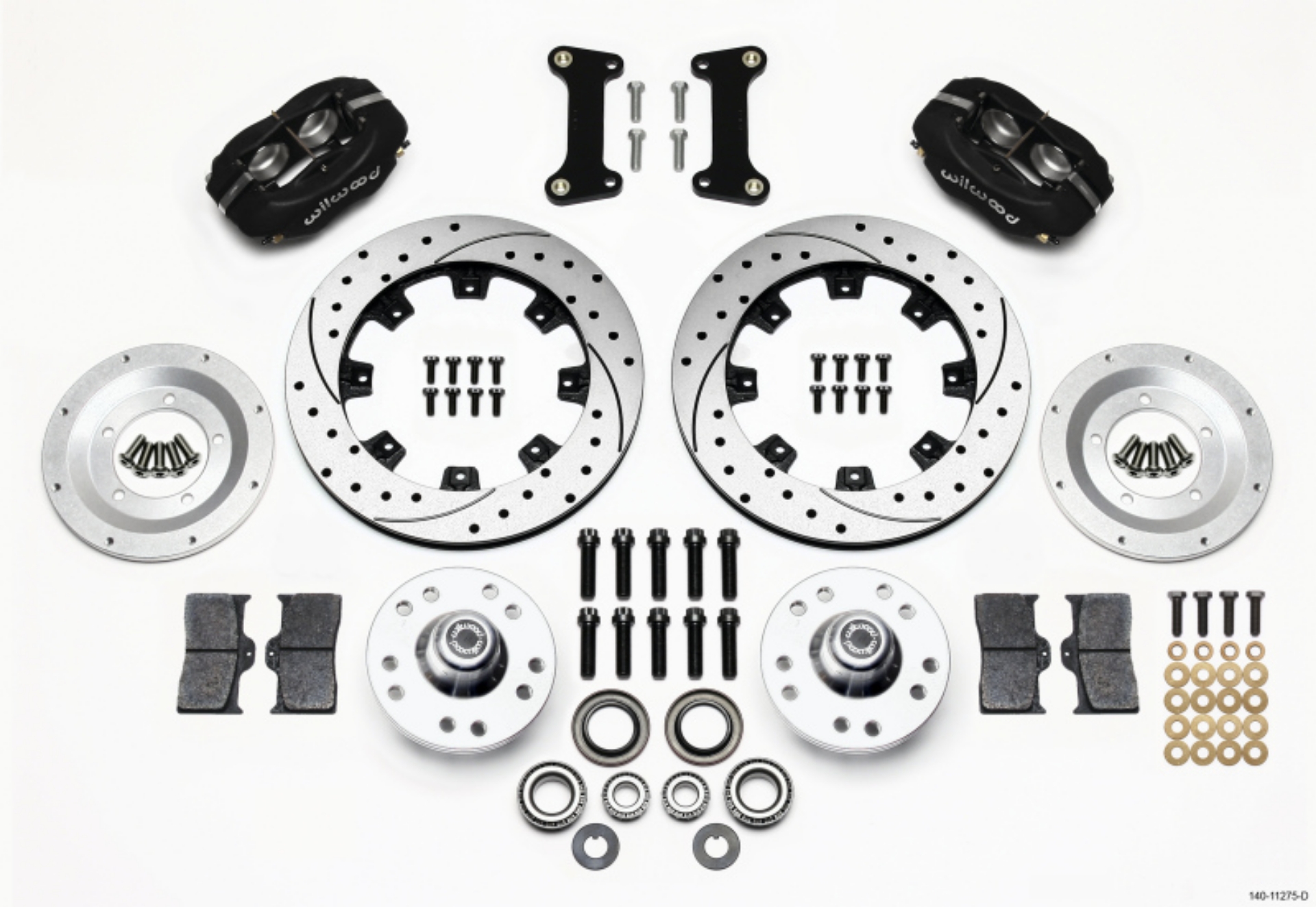 Picture of Wilwood Forged Dynalite Front Kit 12-19in Drilled 82-92 Camaro--Firebird