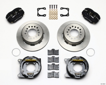 Picture of Wilwood Forged Dynalite P-S Park Brake Kit Chevy 12 Bolt-Spec 3-15in Bearing Staggered mt