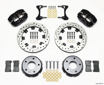 Picture of Wilwood Dynapro Radial Front Drag Kit 11-75in Vented Drilled 98-02 Camaro-Firebird