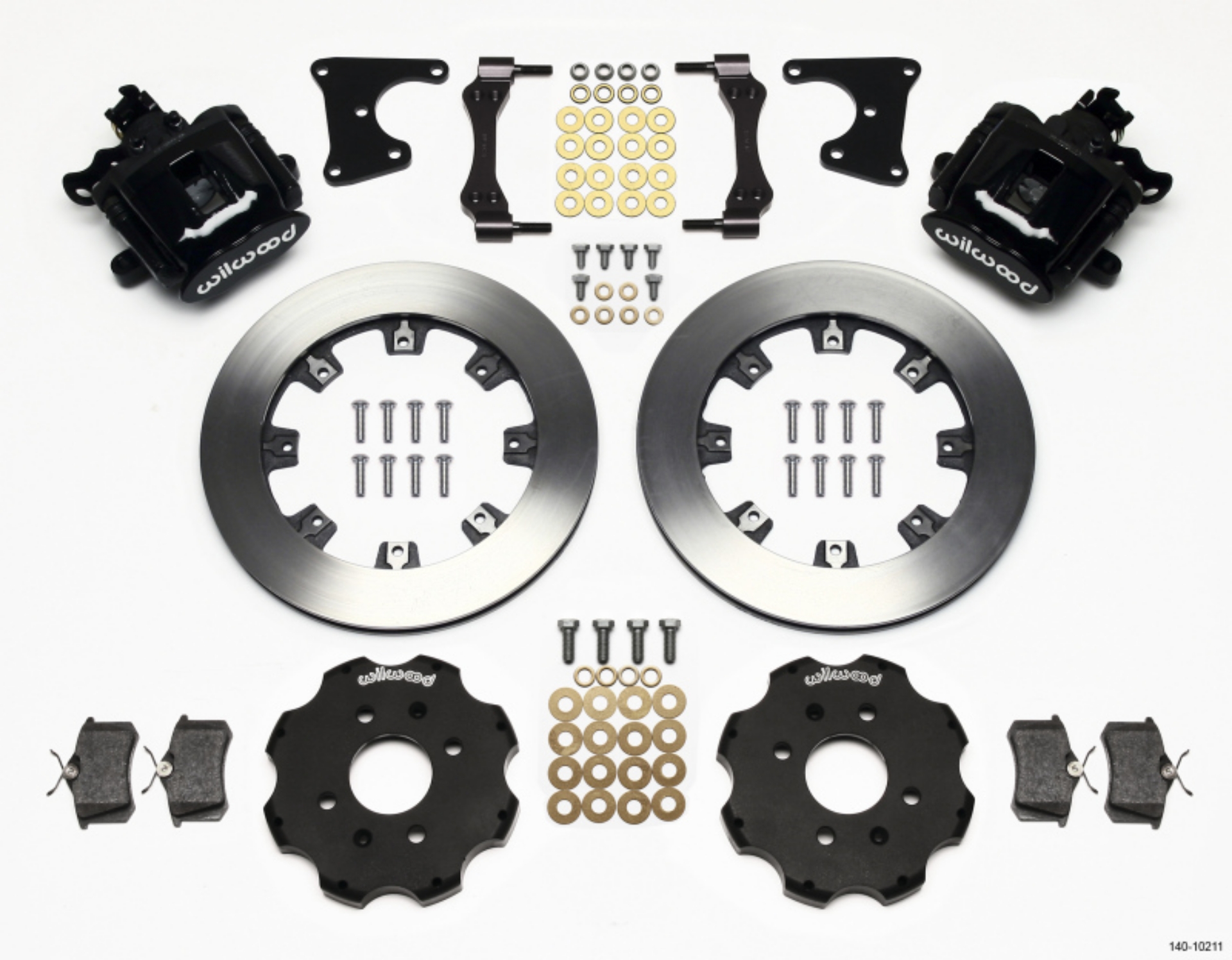 Picture of Wilwood Combination Parking Brake Rear Kit 12-19in Civic - Integra Drum 2-71 Hub Offset
