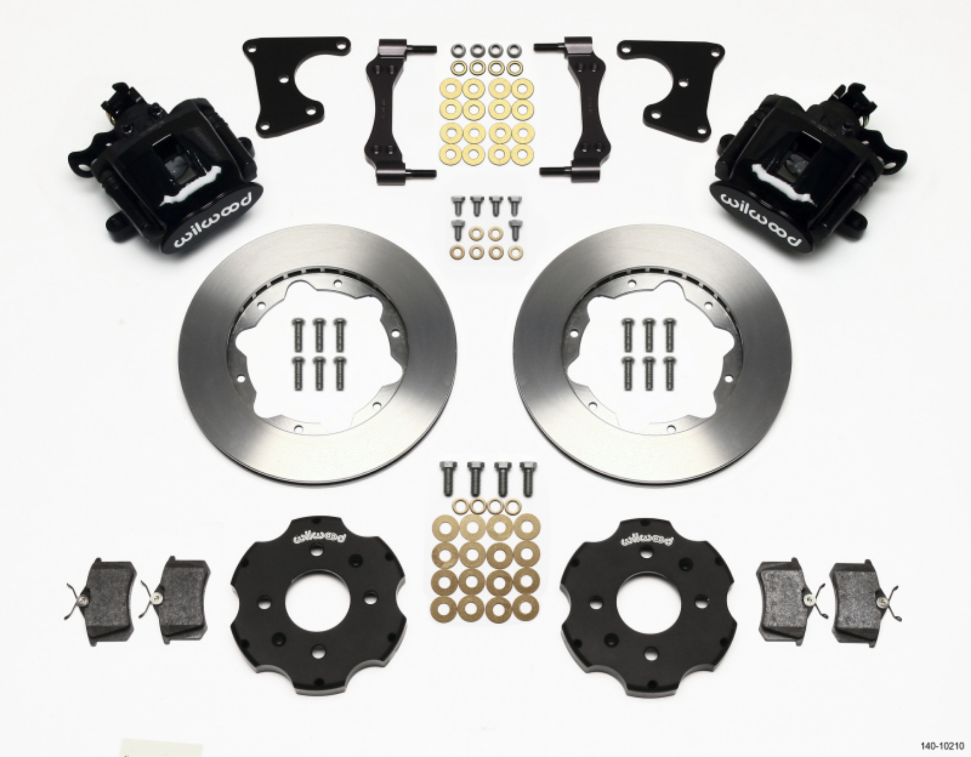 Picture of Wilwood Combination Parking Brake Rear Kit 11-00in Civic - Integra Drum 2-71 Hub Offset