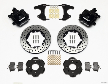 Picture of Wilwood Combination Parking Brake Rear Kit 11-00in Drilled Civic - Integra Drum 2-46 Hub Offset
