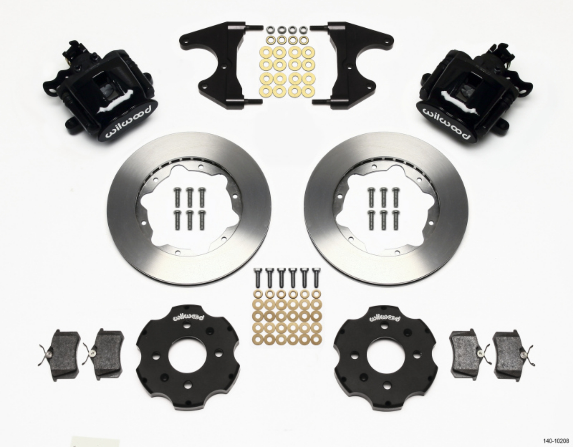Picture of Wilwood Combination Parking Brake Rear Kit 11-00in Civic - Integra Drum 2-46 Hub Offset