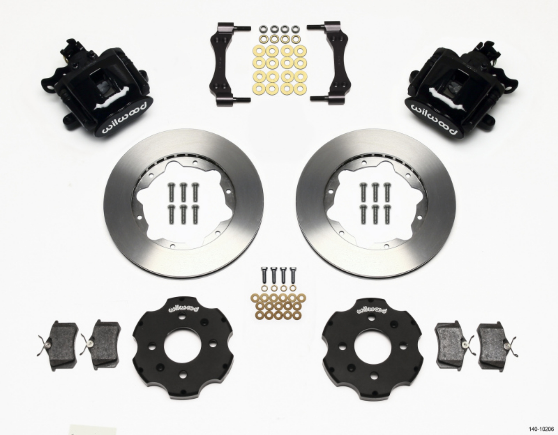 Picture of Wilwood Combination Parking Brake Rear Kit 11-00in Civic - Integra Disc 2-39 Hub Offset