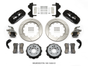 Picture of Wilwood AERO4 - MC4 Rear Kit 14-00 Currie Pro-Tour Unit Bearing Floater