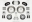 Picture of Wilwood Narrow Superlite 6R Front Hub Kit 14-00in Magnum Force Drop Spindle