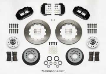 Picture of Wilwood Narrow Superlite 6R Front Hub Kit 14-00in Magnum Force Drop Spindle