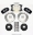 Picture of Wilwood AERO6 Front Hat Kit 14-00 63-87 C10 w- Wilwood Pro Spindles