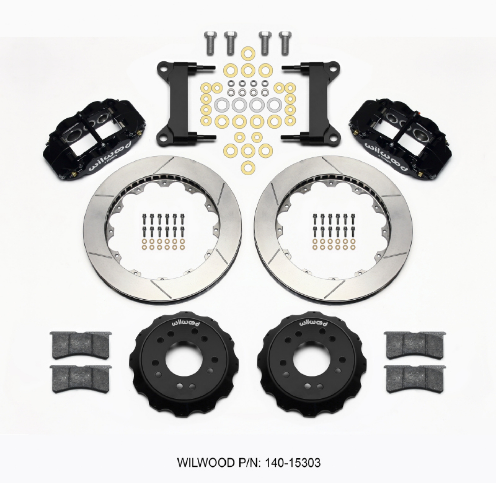 Picture of Wilwood Narrow Superlite 6R Front Hat Kit 13-06 63-87 C10 w- Wilwood Pro Spindles