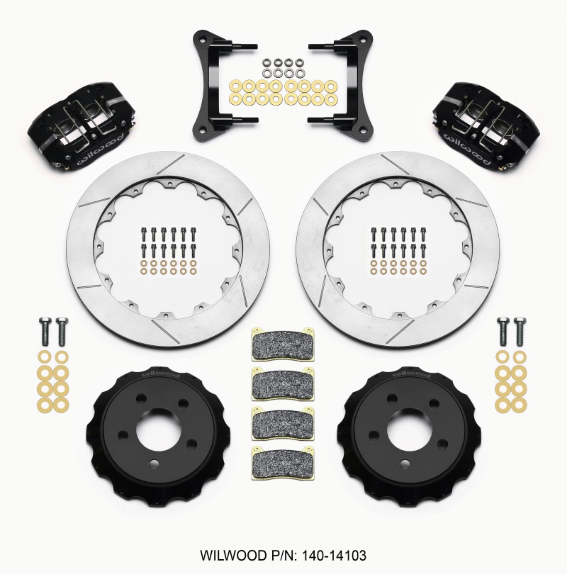 Picture of Wilwood Dynapro Radial Front Drag Kit 12-88 Vented 15-23 Mustang
