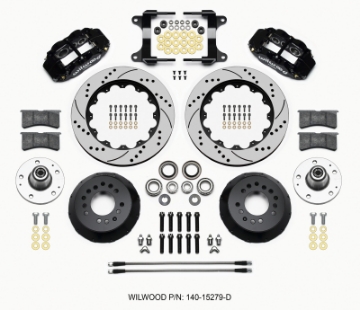 Picture of Wilwood Narrow Superlite 6R Front Hub Kit 14-00in Drilled 82-92 Camaro--Firebird