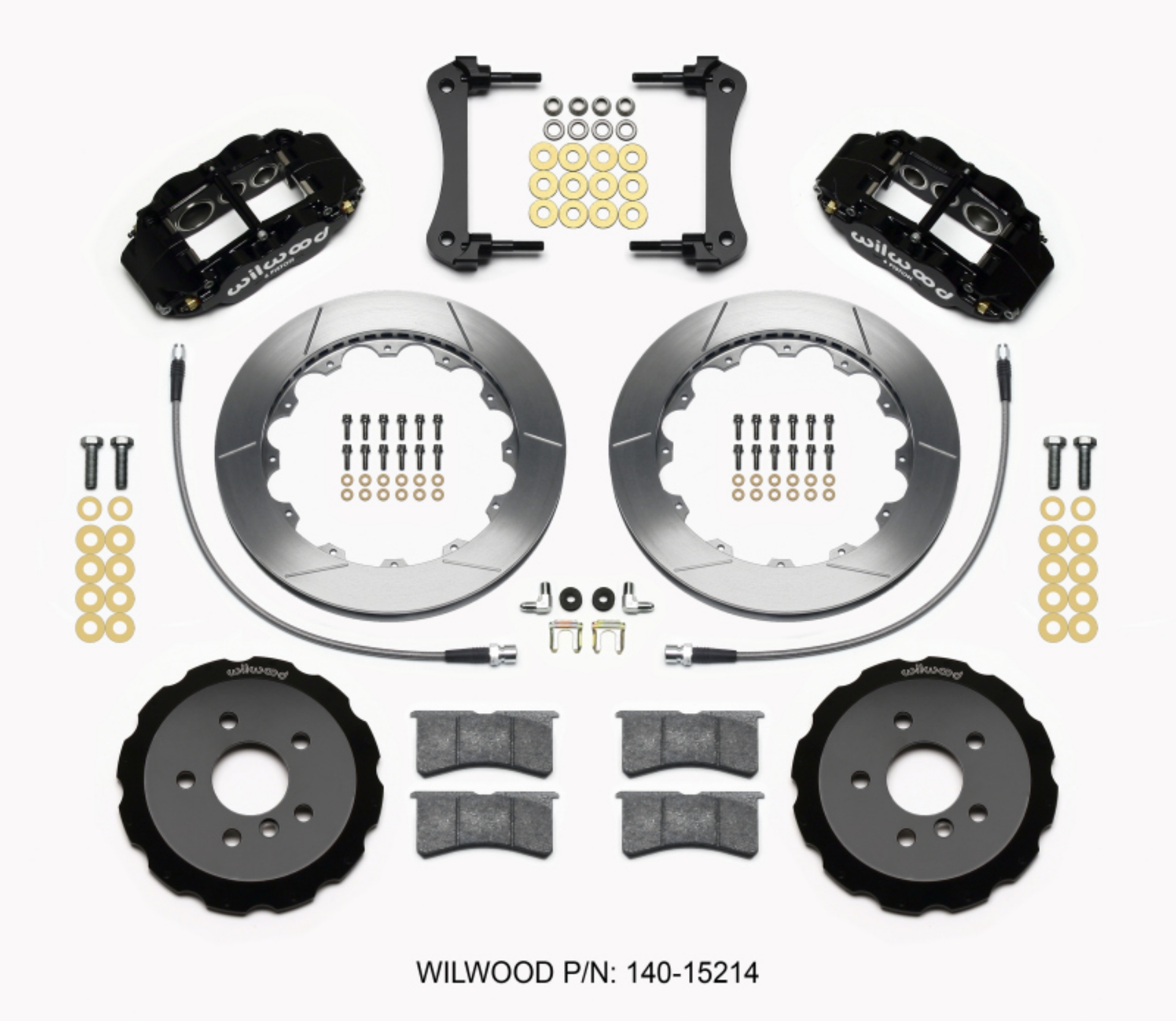 Picture of Wilwood Narrow Superlite 6R Front Hat Kit 12-88in 2014-2015 Mini Cooper w-Lines
