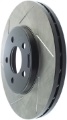 Picture of StopTech Power Slot 03-08 Crown Victoria-Grand Marquis-Lincoln Town Car Front Right Slotted Rotor